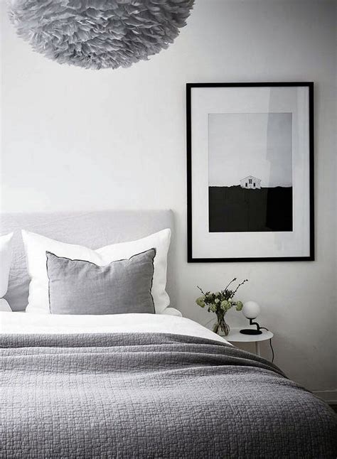27 Grey Scandinavian Interior Bedroom Ideas You Must Try In 2020
