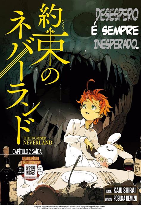 The Promised Neverland Capítulo 2 Online Ler Mangás Online Neverland Anime Wall Art Anime