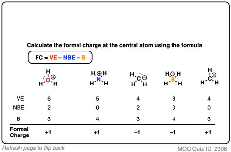 How To Calculate Formal Charge Master Organic Chemistry