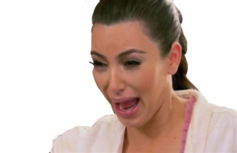 Kim Kardashians Crying Face Makes Everything Better The