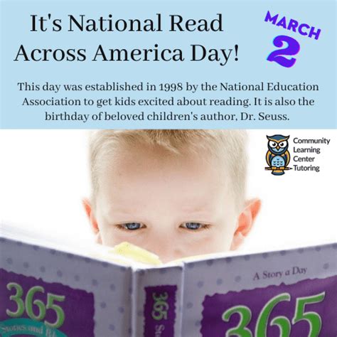 National Read Across America Day Clc Tutoring