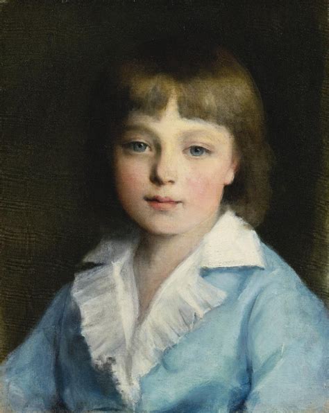 Pierre Auguste Renoir Portrait Of A Boy In Blue Mutualart