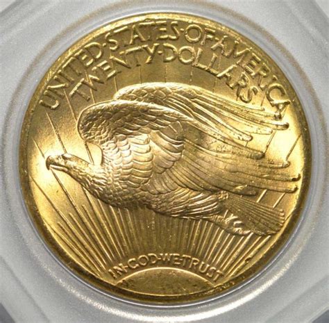 1927 20 Saint Gaudens Gold Double Eagle Bu