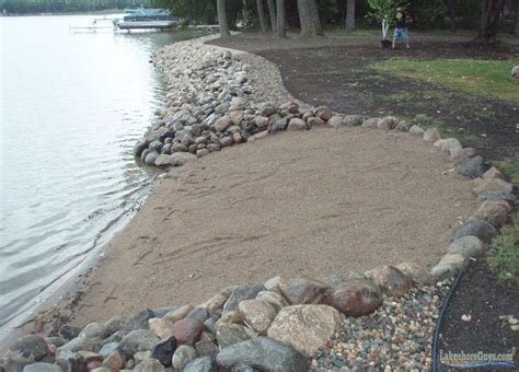 Riprap Shoreline Restoration Lakeshore Guys Mn Shoreline Experts