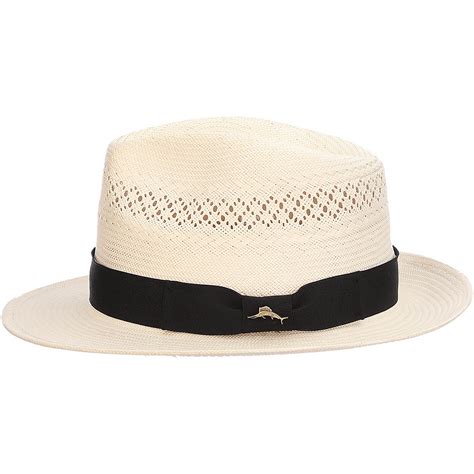 Tommy Bahama Adults Concho Vented Straw Dress Fedora Academy