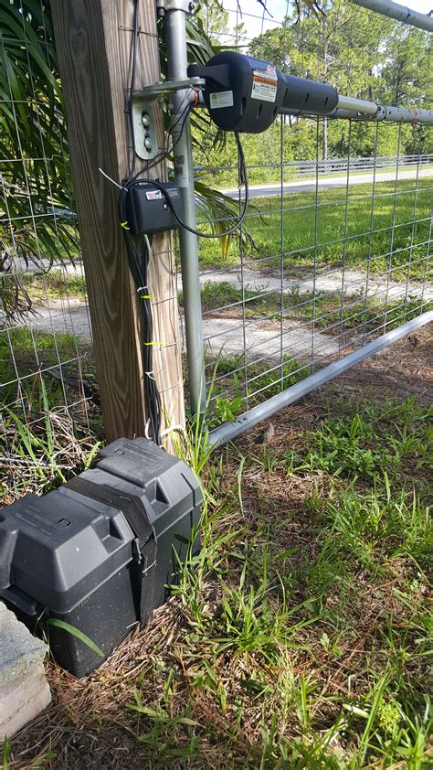 Gate or escape point installations. How to build a farm fence with drive gate. - MoneyRhythm ...