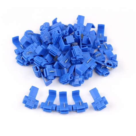 50pcs Insulated Quick Splice Scotch Lock 16 14 Awg Connectors