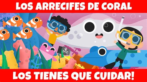 🐬🐠🐙 Los Arrecifes De Coral Animales De Mar Que Vive En El Fondo Del