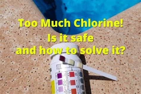 What Is The Highest Chlorine Level Safe To Swim In