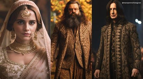 Ai Art Imagines Harry Potter Characters As Sabyasachi Models Trending News The Indian Express