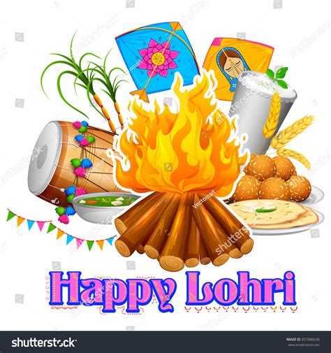 Check out our happy lohri selection for the very best in unique or custom, handmade pieces from there are 8 happy lohri for sale on etsy, and they cost $8.58 on average. Illustration Happy Lohri Background Punjabi Festival Stock ...