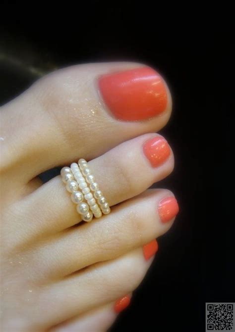 12 Pearl Toe Ring Show Your Toes Some Love Wear Some Of These 24