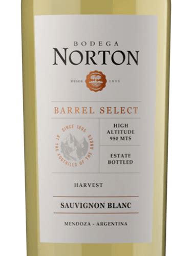 2021 Bodega Norton Barrel Select Sauvignon Blanc Vivino Us
