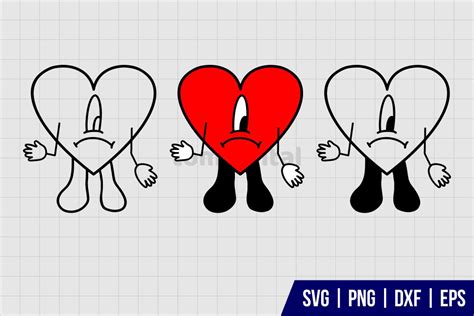 Bad Bunny Un Verano Sin Ti Love SVG - Gravectory