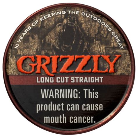Order Grizzly Straight 12oz Long Cut Northerner Us