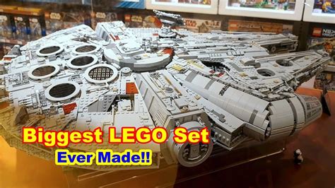 Biggest Lego Set Ever Made The Ultimate Lego Star Wars Millennium