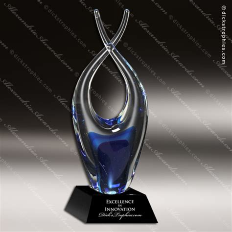 Crystal D Artistic Art Glass Trophy Awards