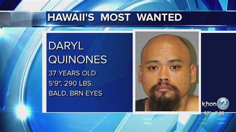 Hawaiis Most Wanted Daryl Quinones