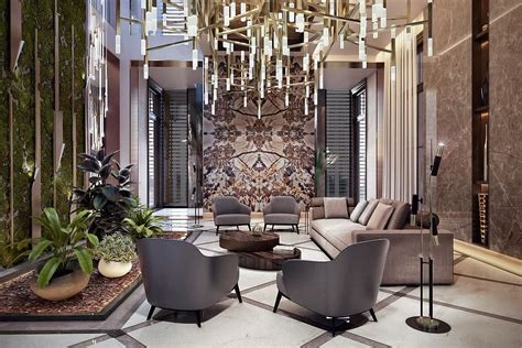 Luxury Villa On Behance Modern Houses Interior Luxury Interior House