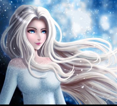 Elsa Frozen 2 Hair Down