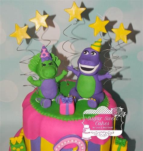 Barney And Baby Bop Cake By Sugar Sweet Cakes Cakesdecor