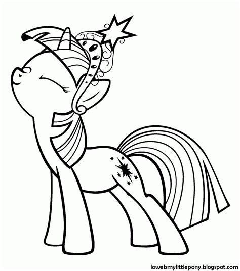 Dibujos Para Colorear My Little Pony Imágenes Y Dibujos De My Little