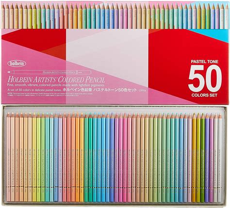Holbein Pastel Colored Pencils Colored Pencil Set Colored Pencils
