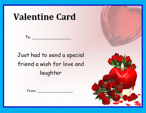 Valentine Card Templates 14 Free Printable Designs In Word And Pdf
