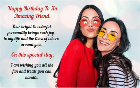 Send these birthday wishes to a friend who means the world to you. Birthday Wishes For Best Friend Female - Birthday Wishes For Best Friend Female