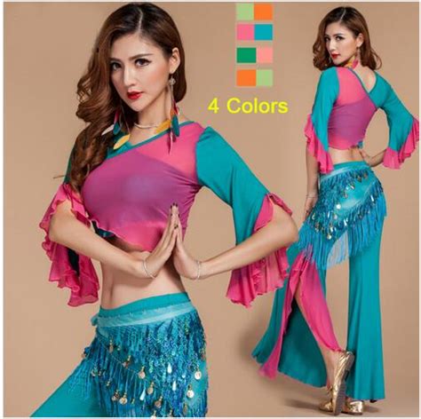 2016 Oriental Indian Bollywood Belly Dance Costumes For Women Cheap