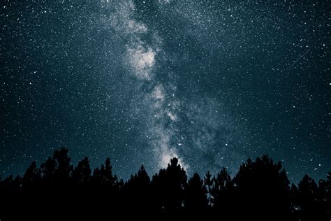Download Mobile Wallpaper Starry Sky Milky Way Stars Night