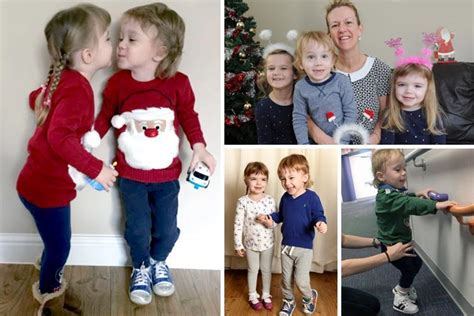 Tot Born With Cerebral Palsy Takes His First Steps This Christmas After