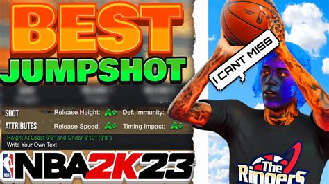 New Best Jumpshots In Nba 2k23 For All Builds Never Miss Again 57