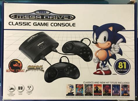 Atgames Sega Mega Drivegenesis Arcade Classic Segadriven