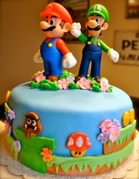 Peach's birthday cake is princess peach's board featured in mario party. Mario Cakes - Decoration Ideas | Little Birthday Cakes