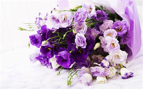 Download Wallpapers Purple Roses Purple Wedding Bouquet Beautiful
