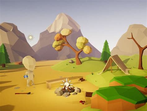 This Asset Is A Framework For Low Poly Third Person Characters Games