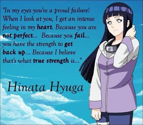 Hinata Quote 3 Naruto Quotes Hinata Hyuga Itachi Uchiha Kakashi