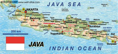 Peta Jawa Peta Pulau Jawa