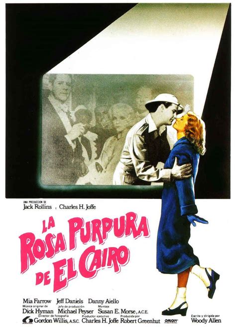 La Rosa Purpura Del Cairo Año 1985 Director Woody Allen Premios