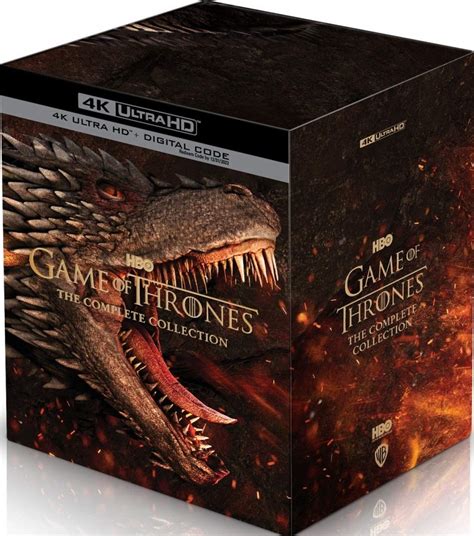 Game Of Thrones The Complete Collection 4k Blu Ray Steelbooks Uk