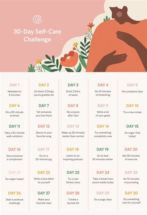 Do Gymondos 30 Day Self Care Challenge For An Epic Recharge