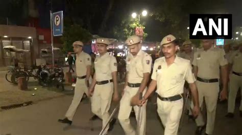 Delhi Police Conducts Major Night Patrolling Detains 1587 People