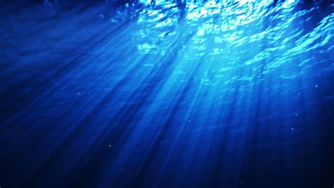 วิดีโอสต็อกของ Underwater Scene With Light Rays Loopable 4586759