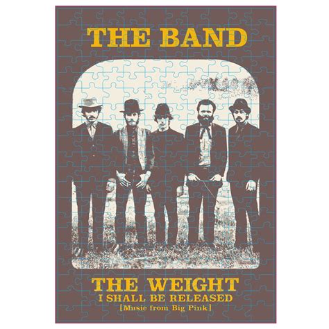 The Band The Weight Album Cover 200 Piece Puzzle Shop The The Band