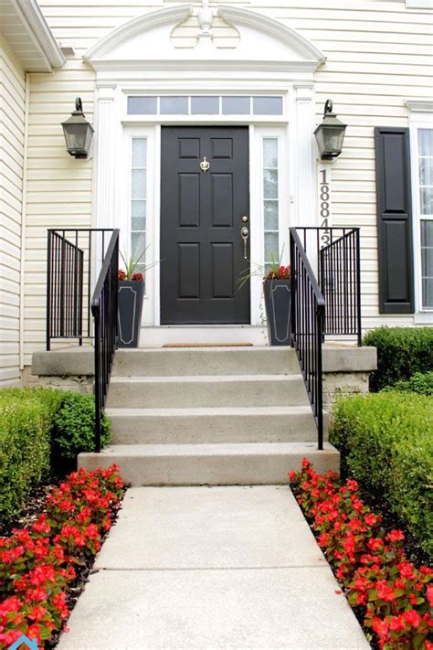 20 Diy Front Step Ideas To Up Your Homes Curb Appeal Front Porch