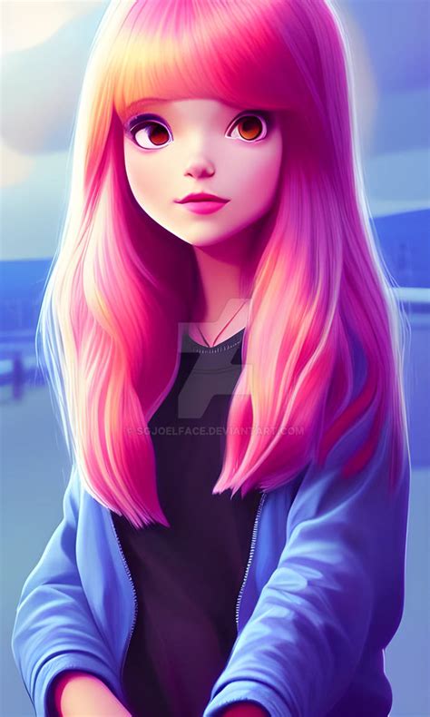 Ai Art Cute Pink Hair Anime Girl By Sgjoelface On Deviantart