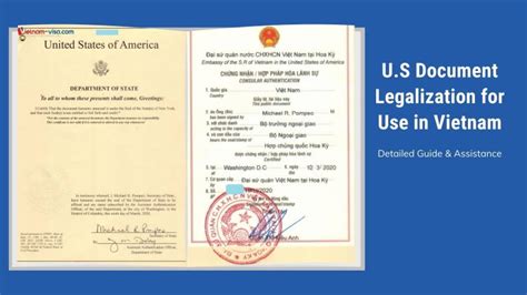 Legalization Of Us Documents For Vietnam Detailed Guide And Service 2023