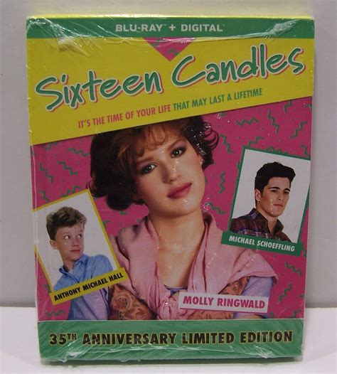 Sixteen Candles Blu Ray Digital Copy 35th Anniversary Limited Edition