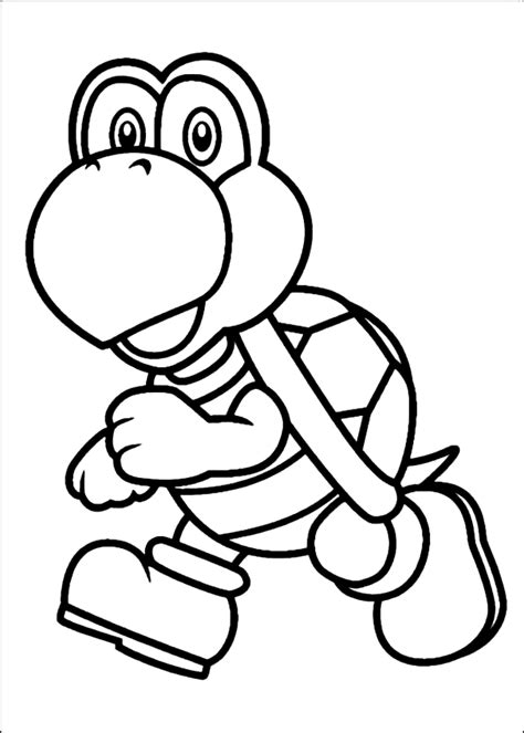 Mario is one of the most famous characters in the video game industry and an established pop culture icon. Koopa Troopa Drawing at PaintingValley.com | Explore ...